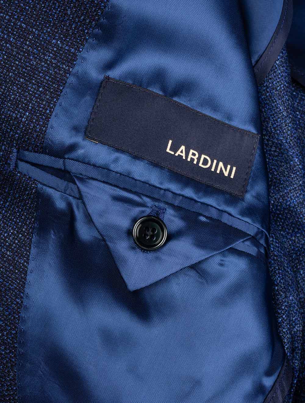 Wool & Silk Sports Jacket Blue - Image 4