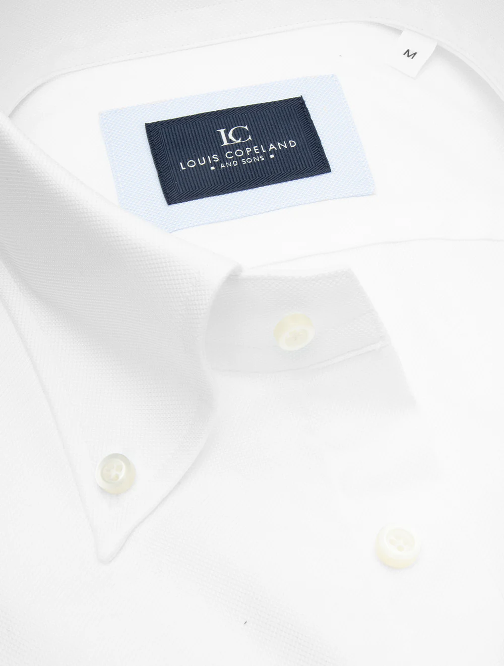 Buttondown Oxford Shirt White - Image 3