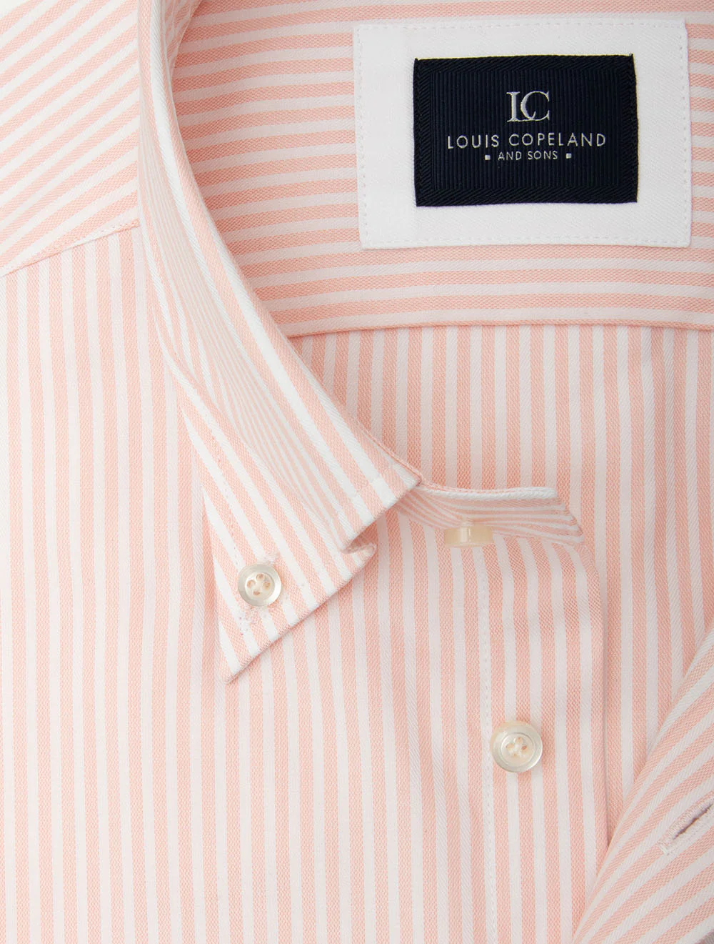 Buttondown Stripe Shirt Pink - Image 2