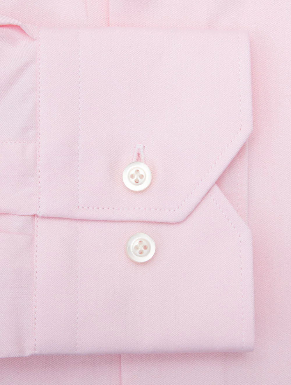 Solid Plain Classic Fit Shirt Pink - Image 4