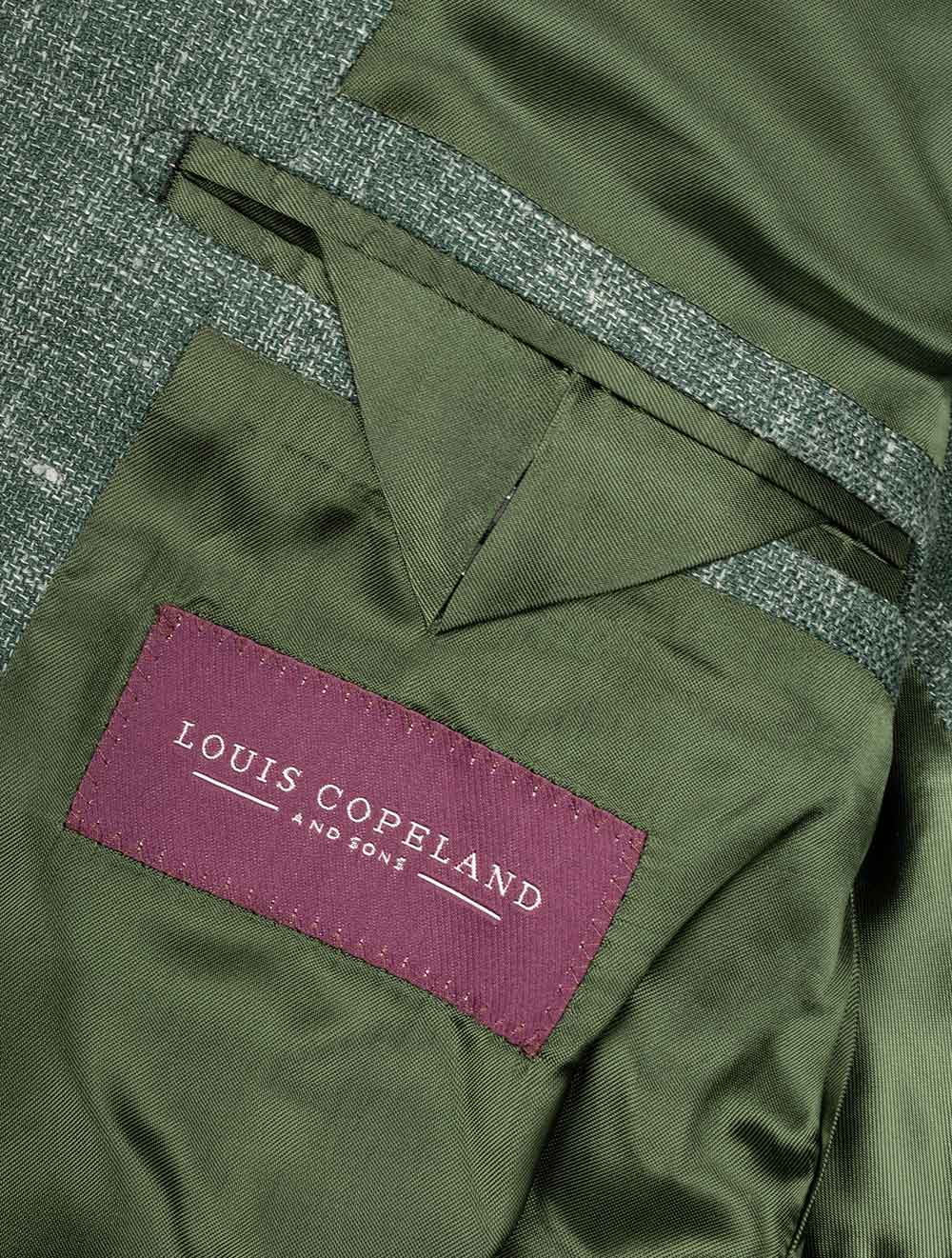 DelFino Half Lined Jacket Green - Image 7