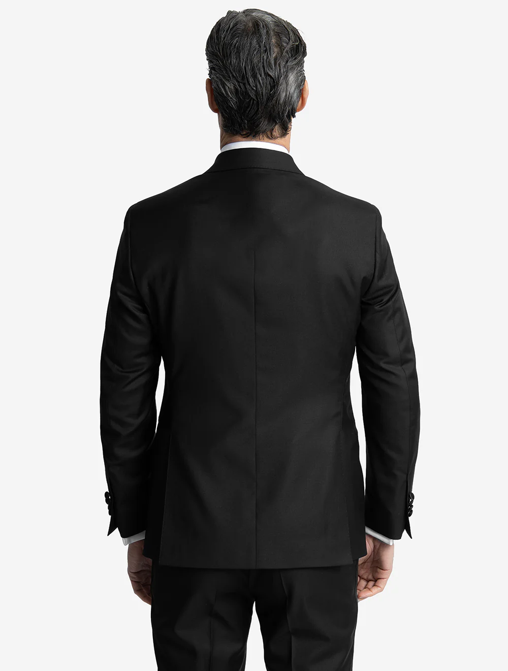 Dress Suit Double Breasted Black - Image 5
