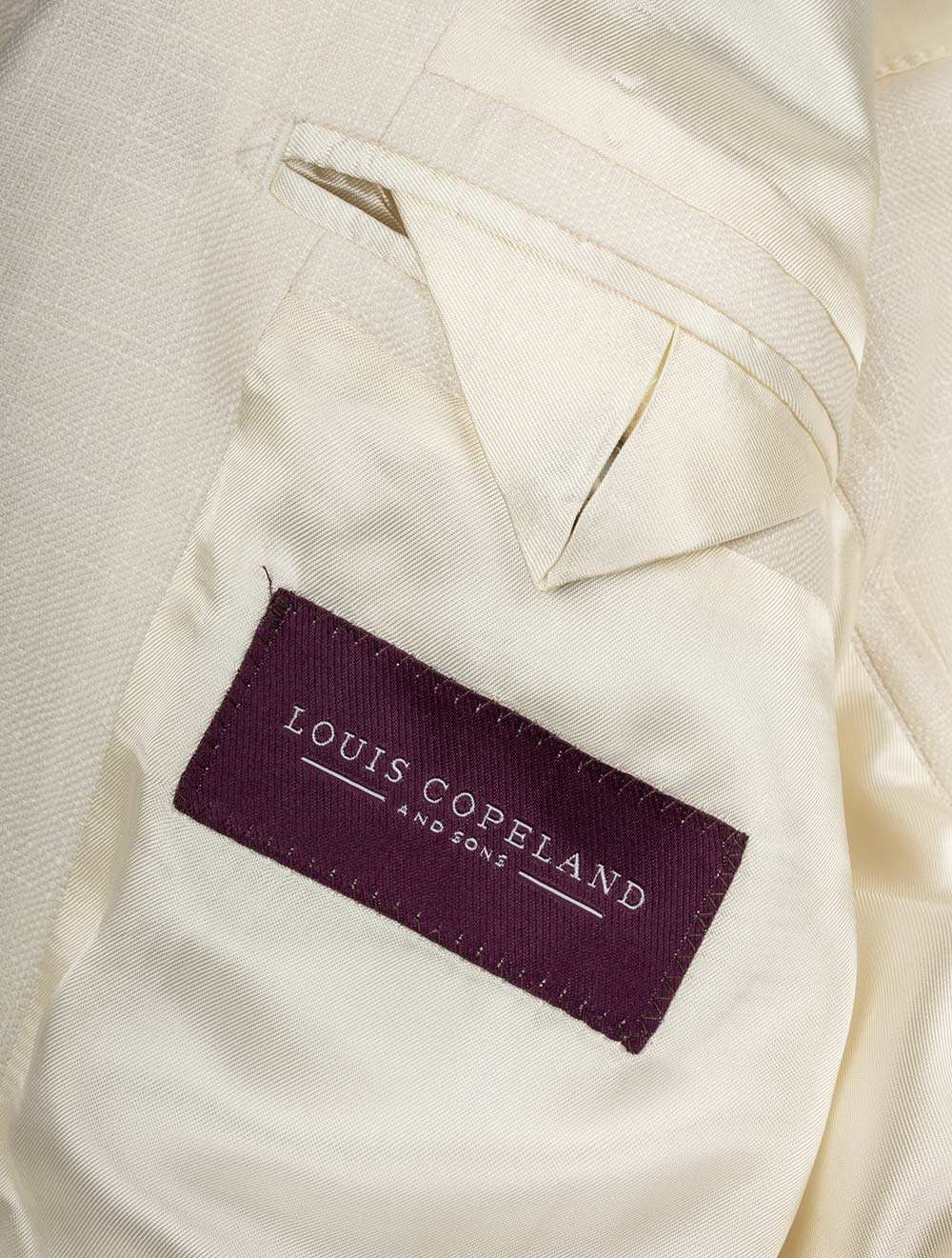 Half Lined Patch Pocket Jacket Cream - Image 5
