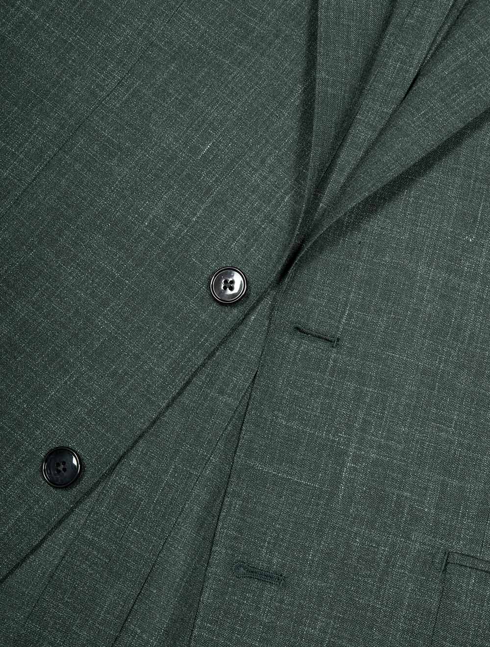 Loro Piana Summertime WSL Suit Green - Image 3