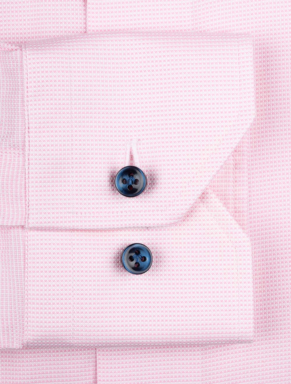 Slim Fit Pinpoint Shirt Pink - Image 4