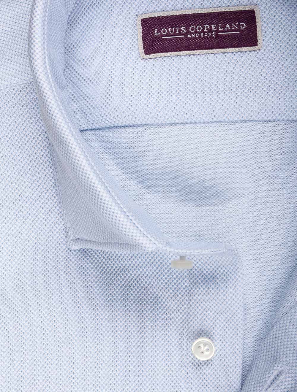 New Jersey Pique Shirt Light Blue - Image 2