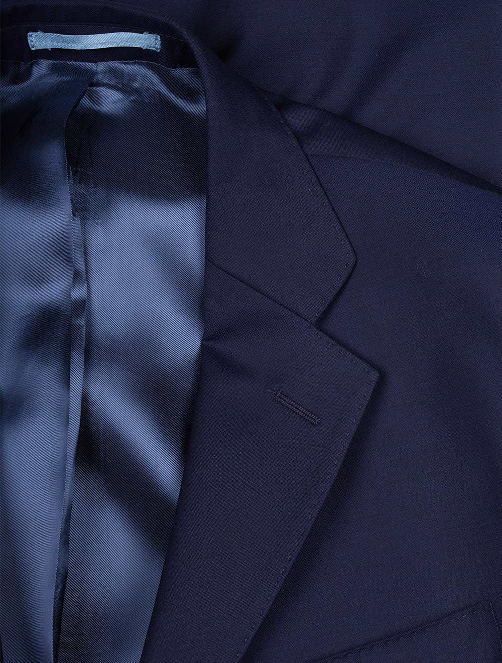 Plain 2 Piece Suit Blue - Image 4