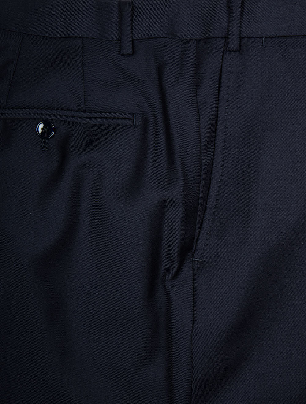 Plain 2-Piece Suit Navy - Image 3