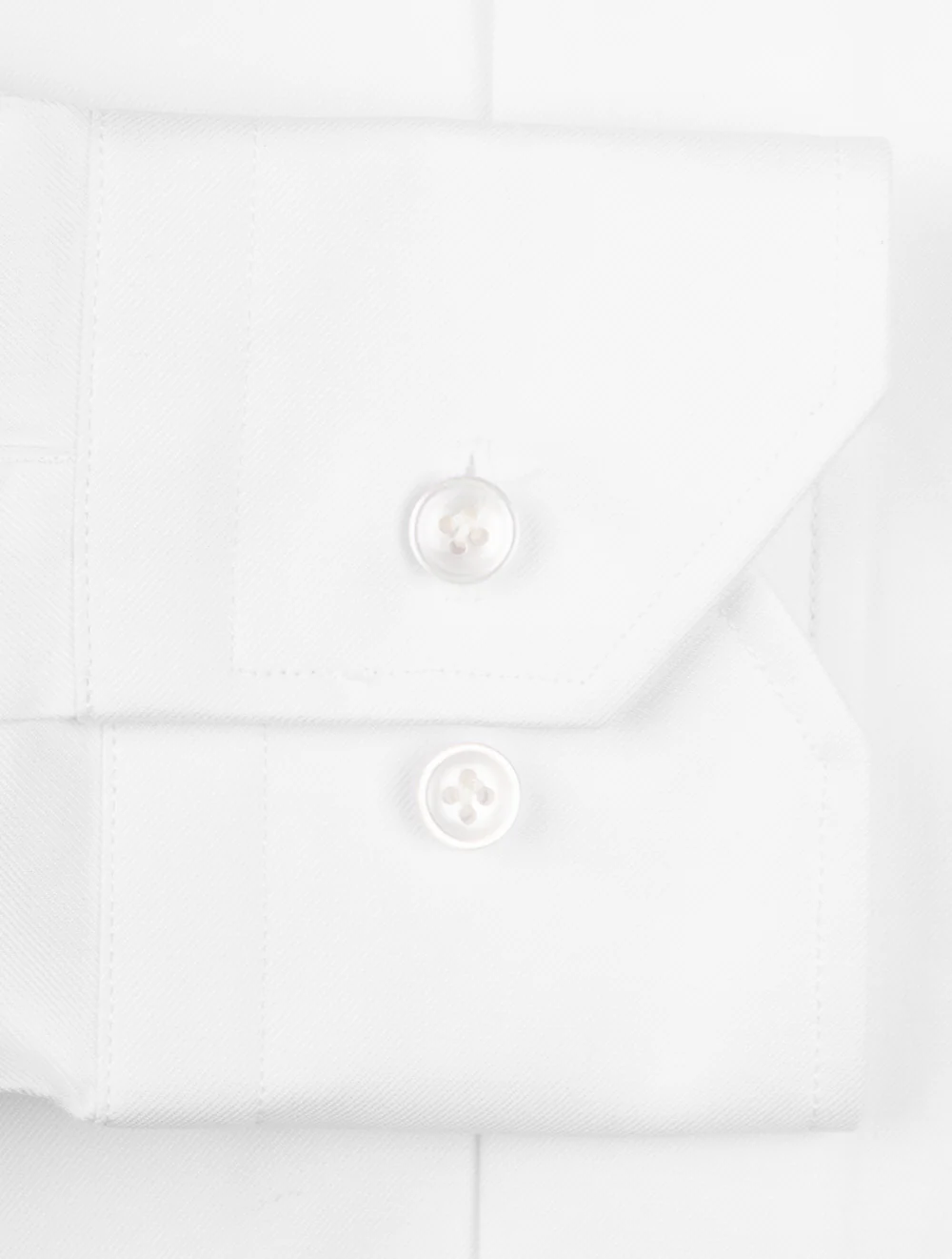 Super Slim Thomas Mason Shirt White - Image 4