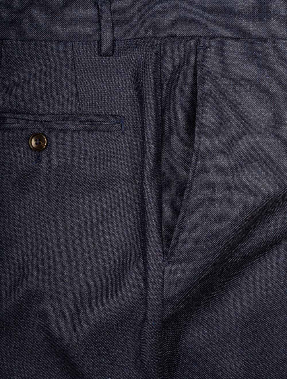 Weave 2 Piece Suit Blue - Image 5