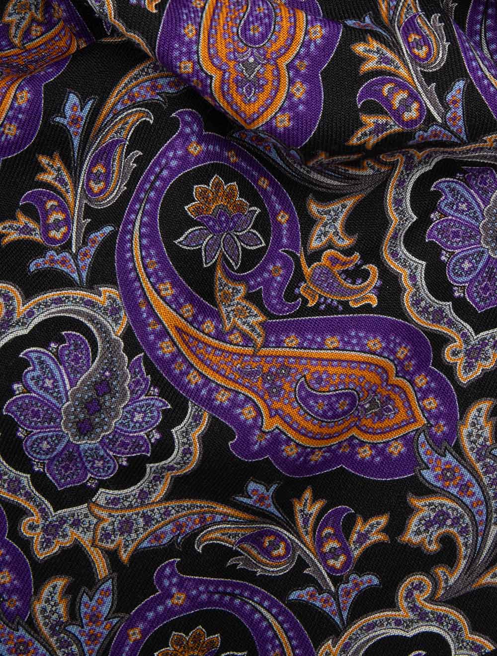 Borghi for Louis Copeland Double Wool Patterned Scarf - Image 2