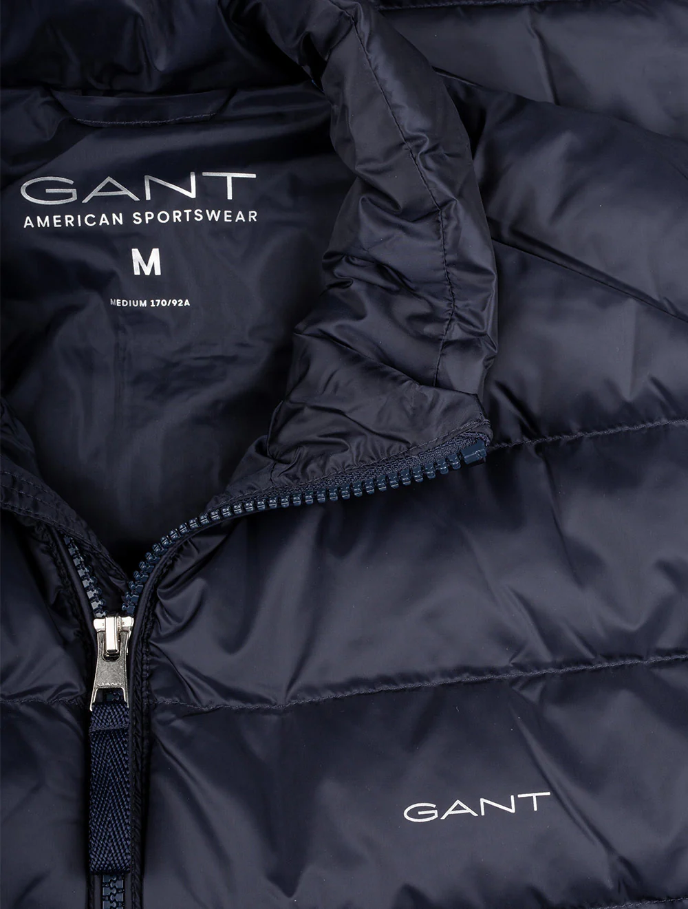 Light Down Vest Gilet Evening Blue - Image 4