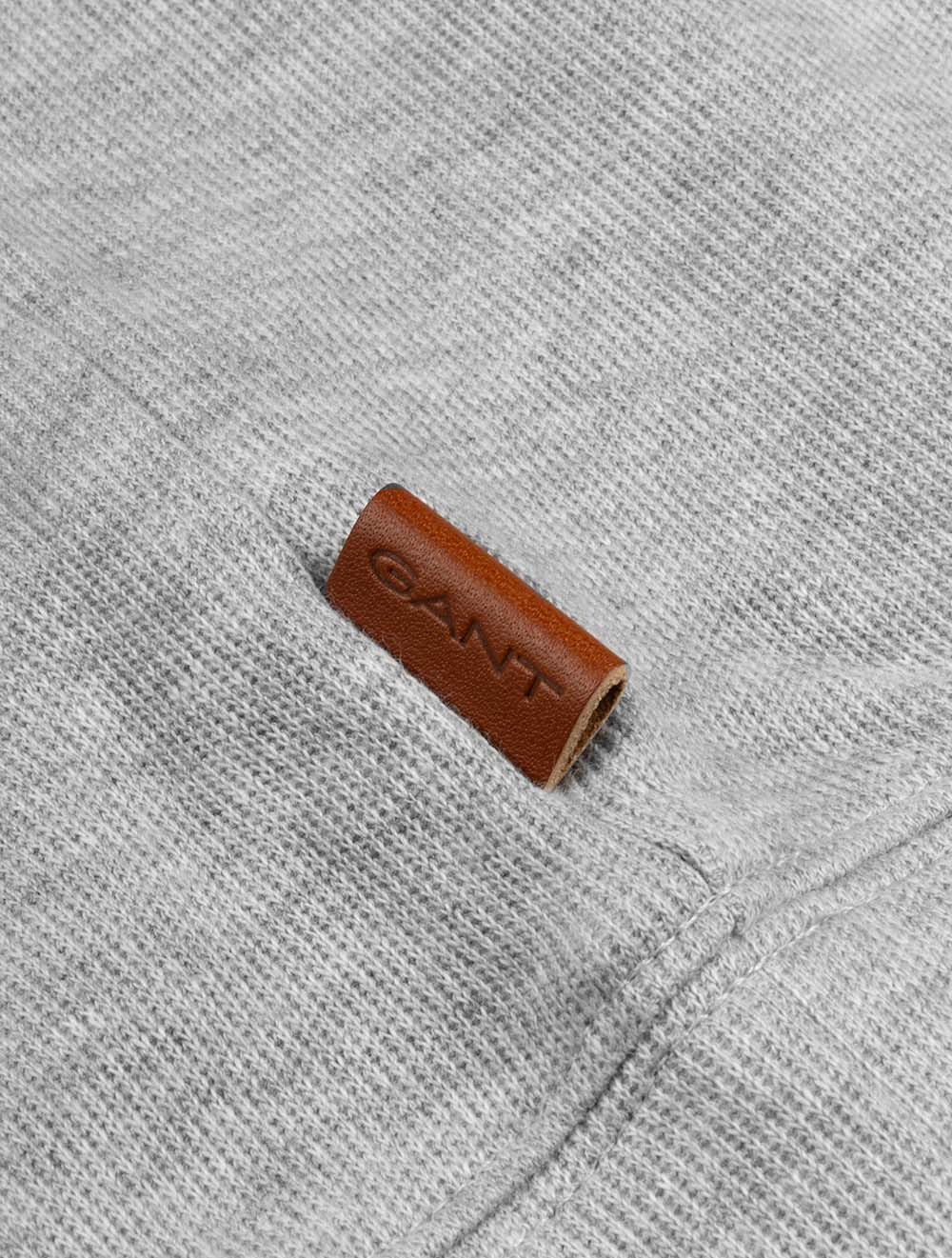 Light Sacker Half Zip Grey Melange - Image 6