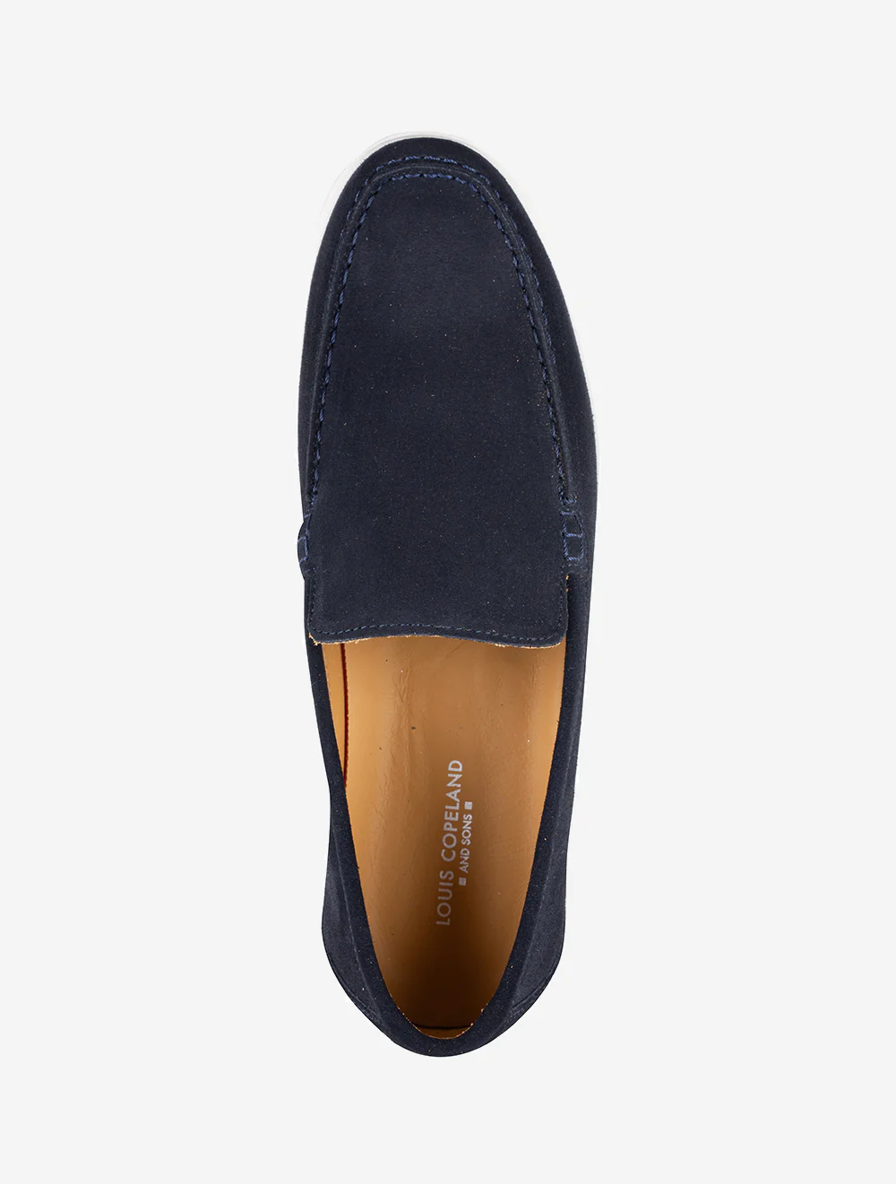 Livorno Suede Loafer Navy - Image 5