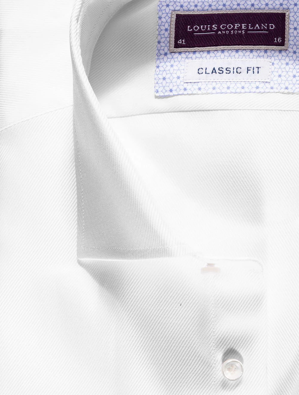 Boyne Thomas Maison Twill Shirt White - Image 2