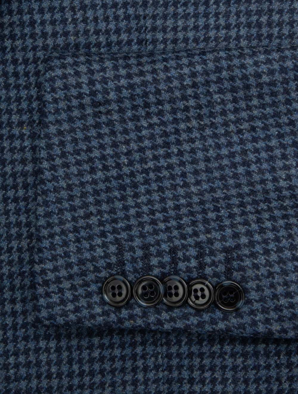 Houndstooth Jacket Blue - Image 4