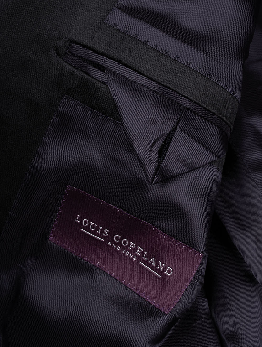 Peak Dress Suit Navy - Image 3