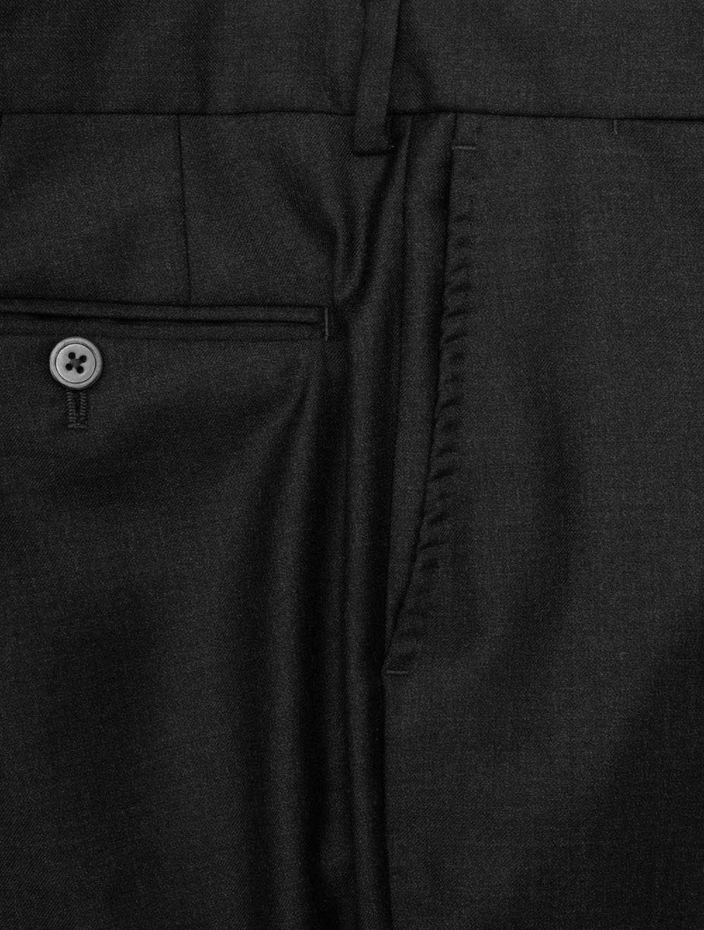 Plain 2 Piece Suit Charcoal - Image 6