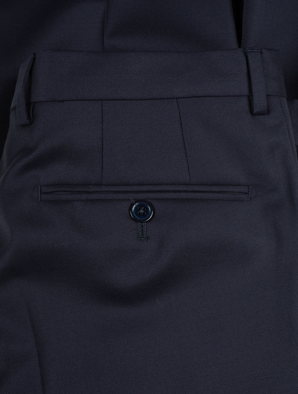 Plain Trouser Navy - Image 4