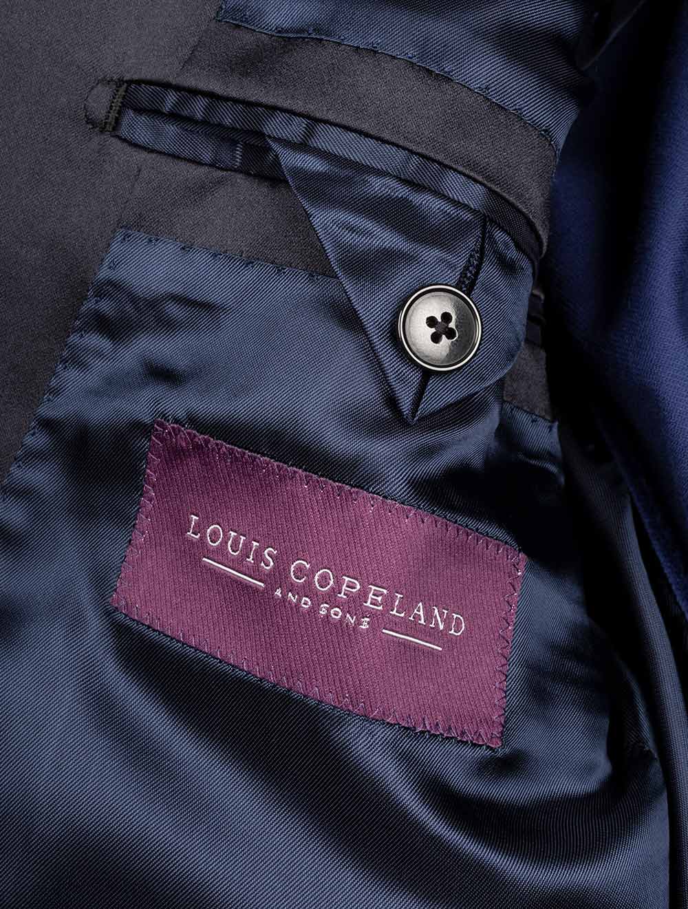 Velvet Dress Jacket Blue - Image 4