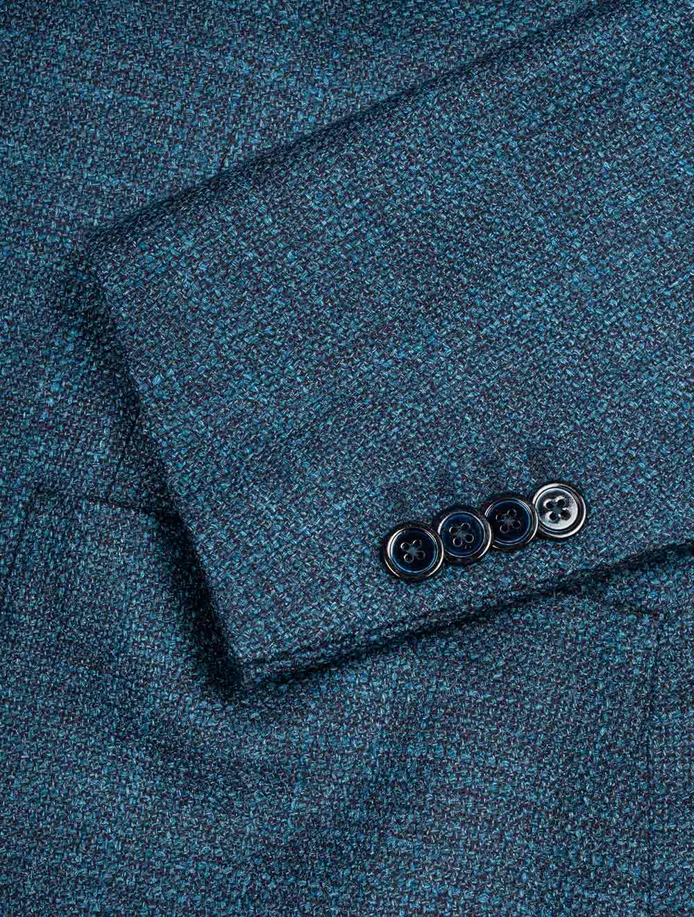 Weave Sports Jacket Teal - Image 3