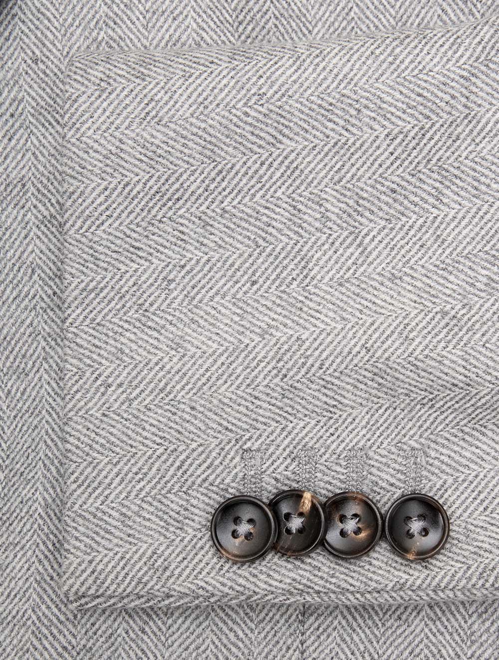 Herringbone Scooter Jacket Grey - Image 7