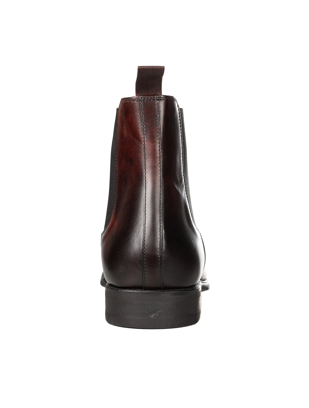 Leather Ankle Boot Marron - Image 4