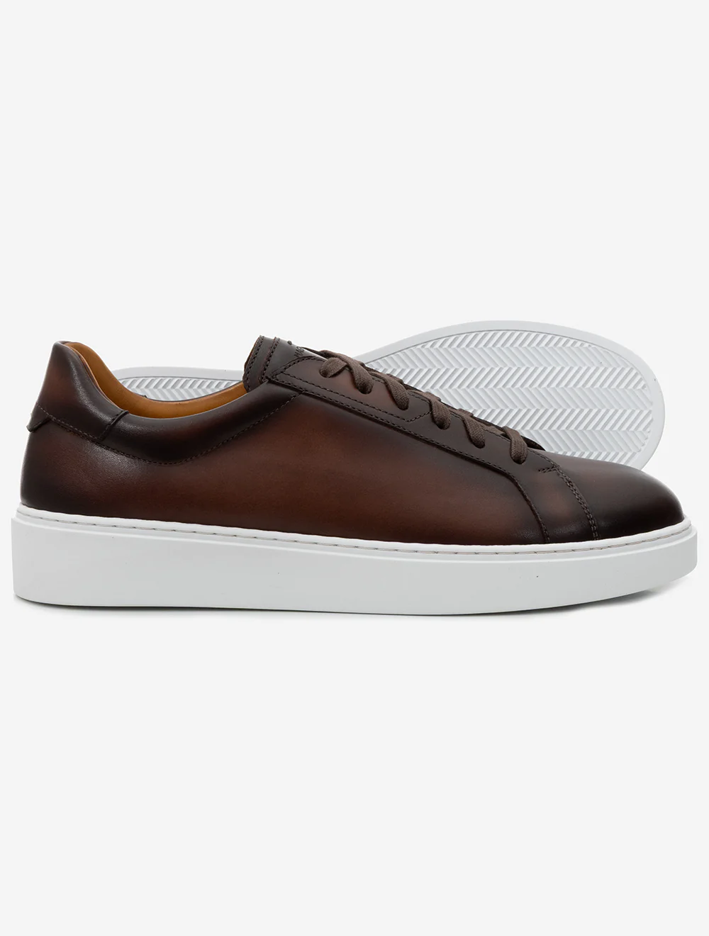 Leather Sneaker Brown - Image 2