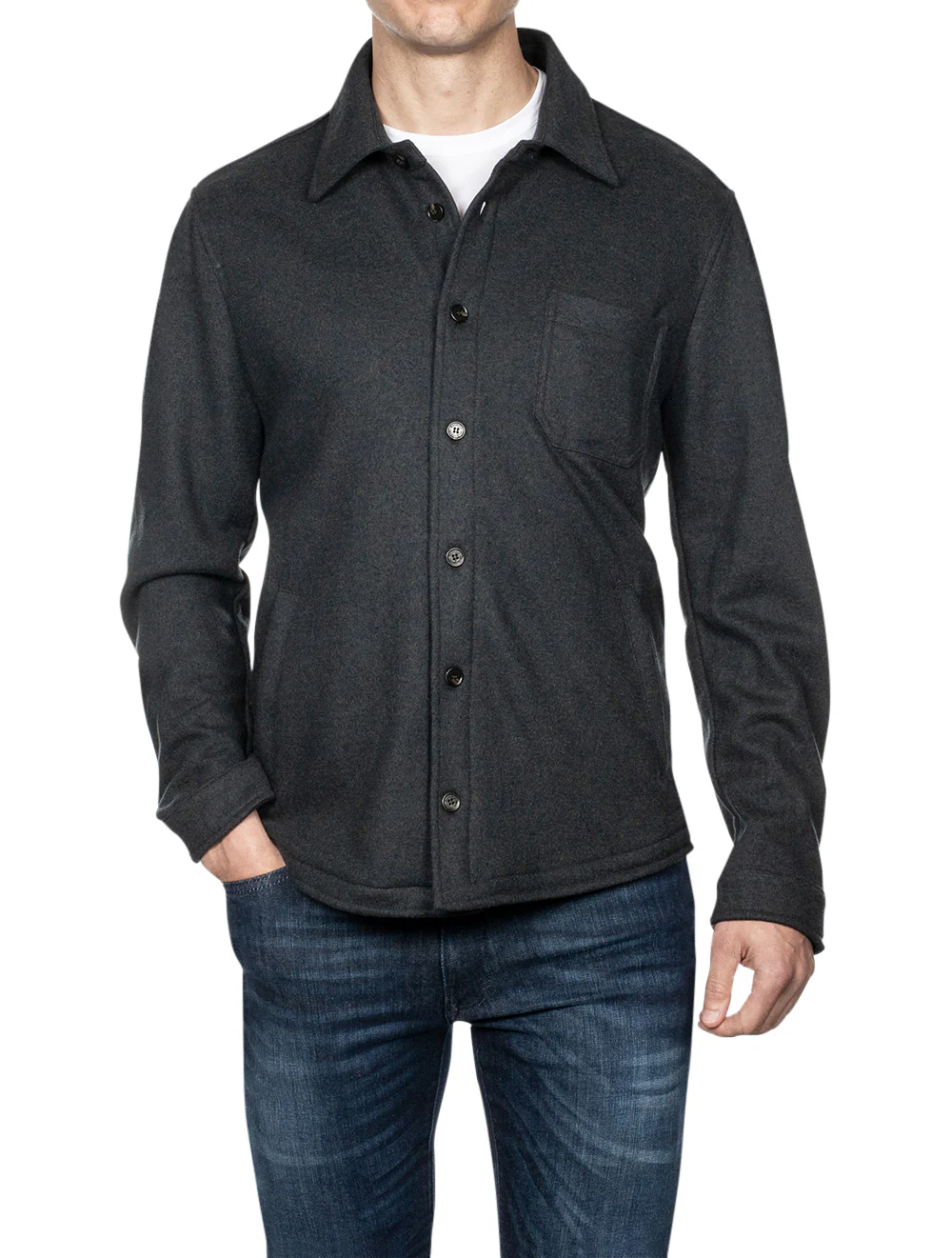 Classic Overshirt Green - Image 2