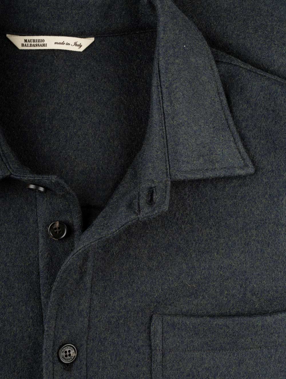 Classic Overshirt Green - Image 4