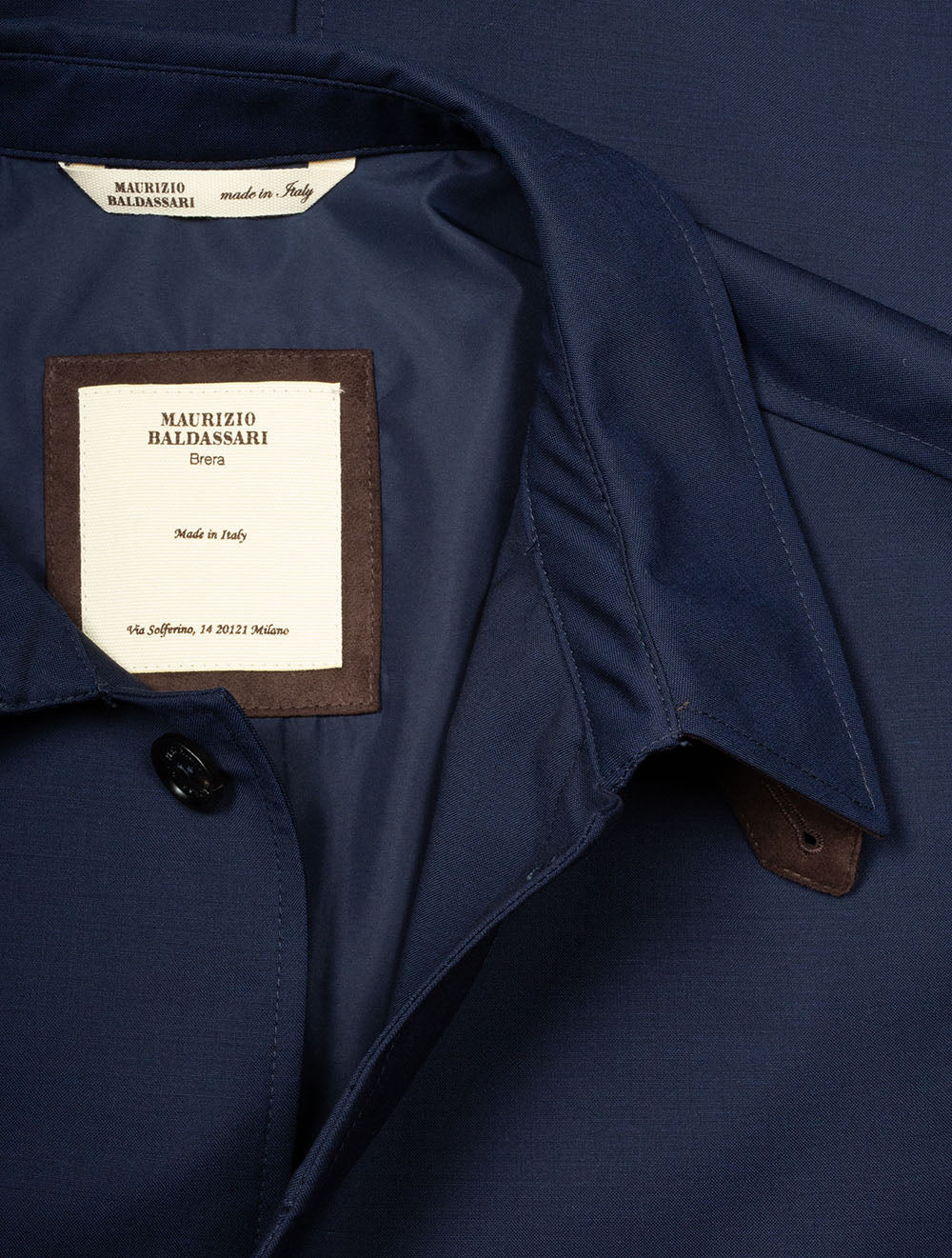 Short Raincoat-Blue - Image 4