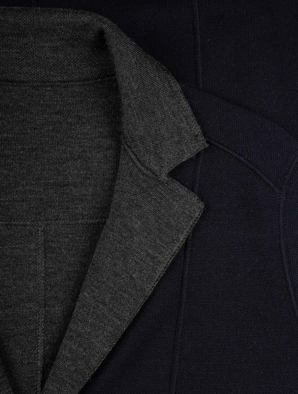 Jamaica Knit Swacket Night Shadow Blue - Image 5