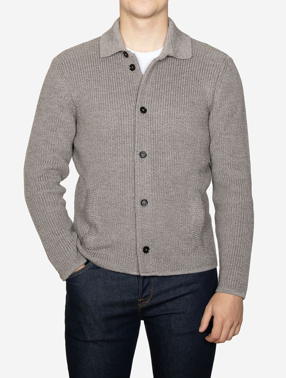 Light Brenta Overshirt Beige - Image 2