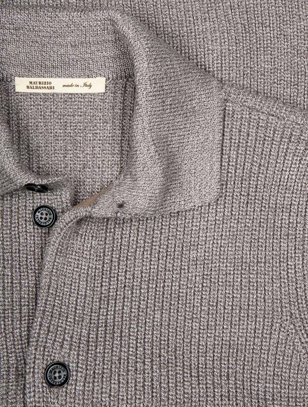 Light Brenta Overshirt Beige - Image 4