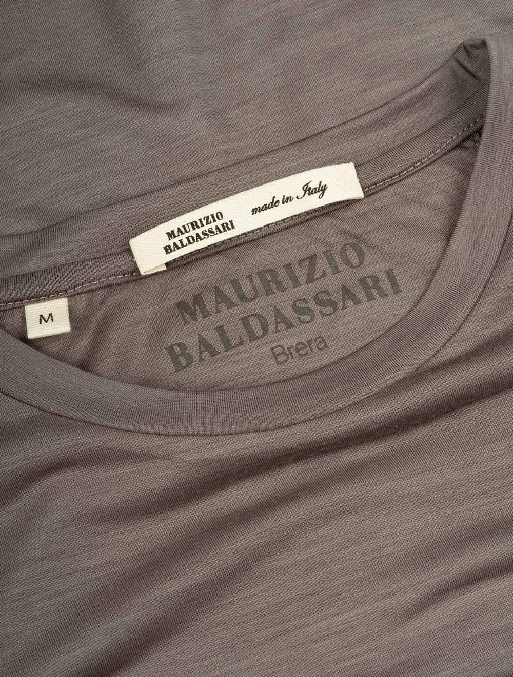 Short Sleeve T-Shirt Light Grey Brown - Image 5