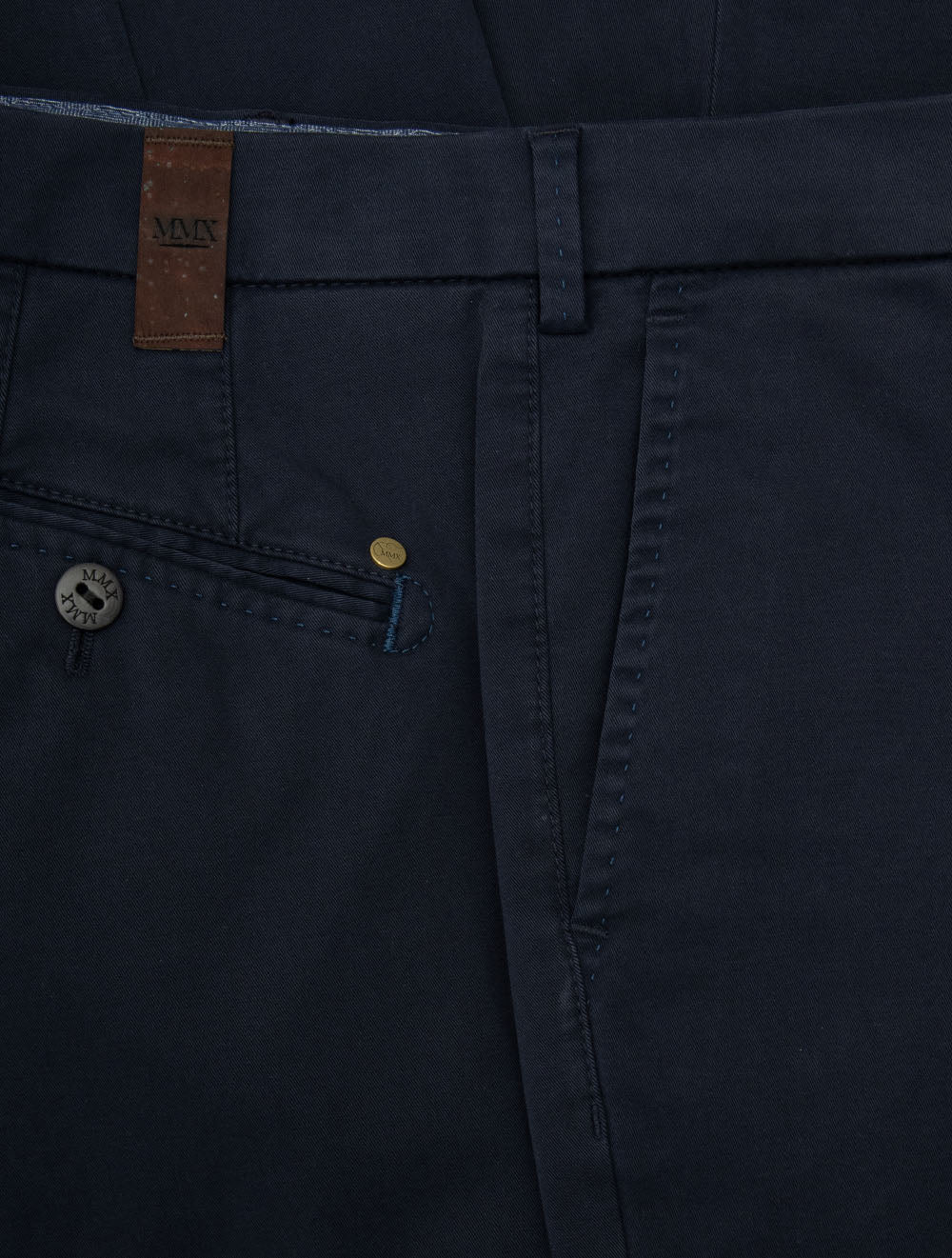 Lupus Cotton Trousers Navy - Image 5