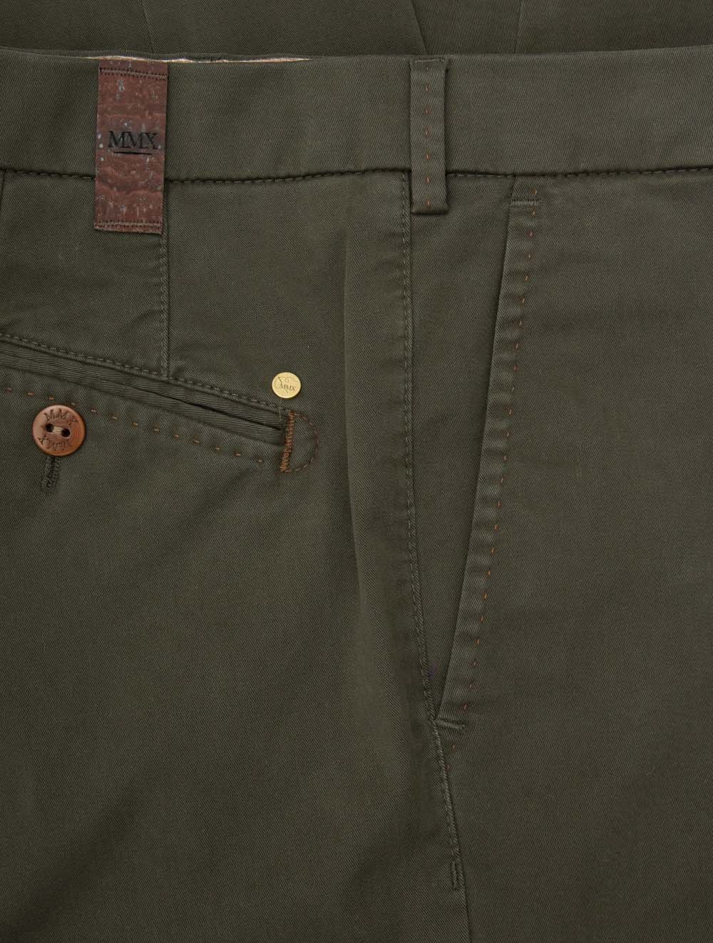 Lupus Cotton Trouser Olive - Image 4