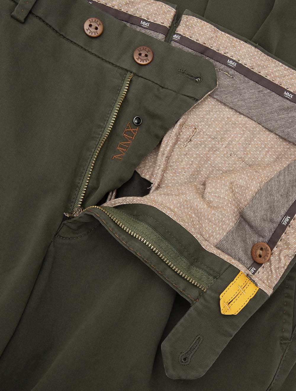 Lupus Cotton Trouser Olive - Image 5