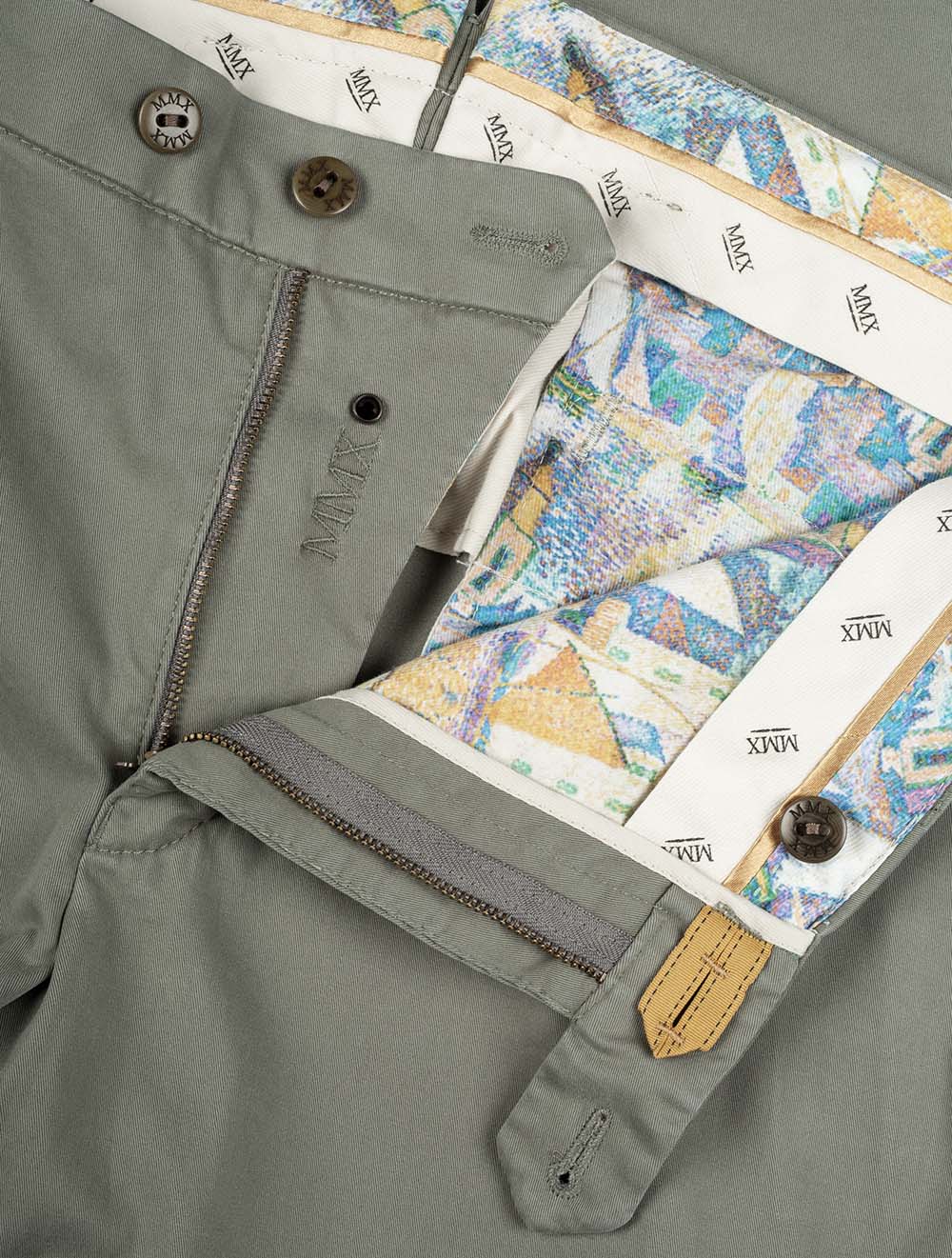 Lupus Cotton Trouser Sage - Image 6