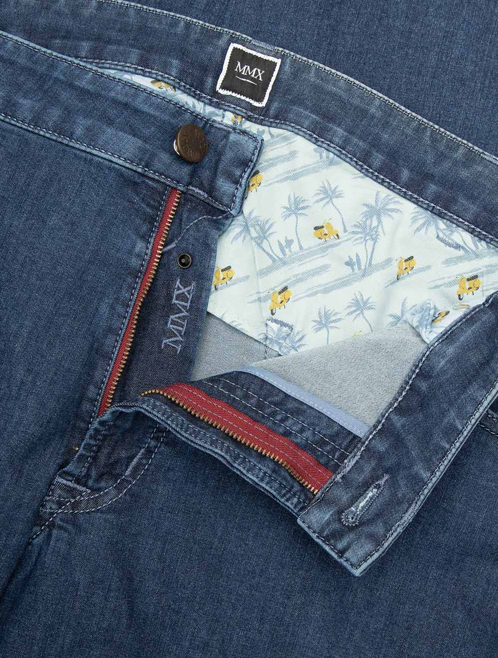 Super Stretch Phoenix Light Denim Jeans Navy - Image 4