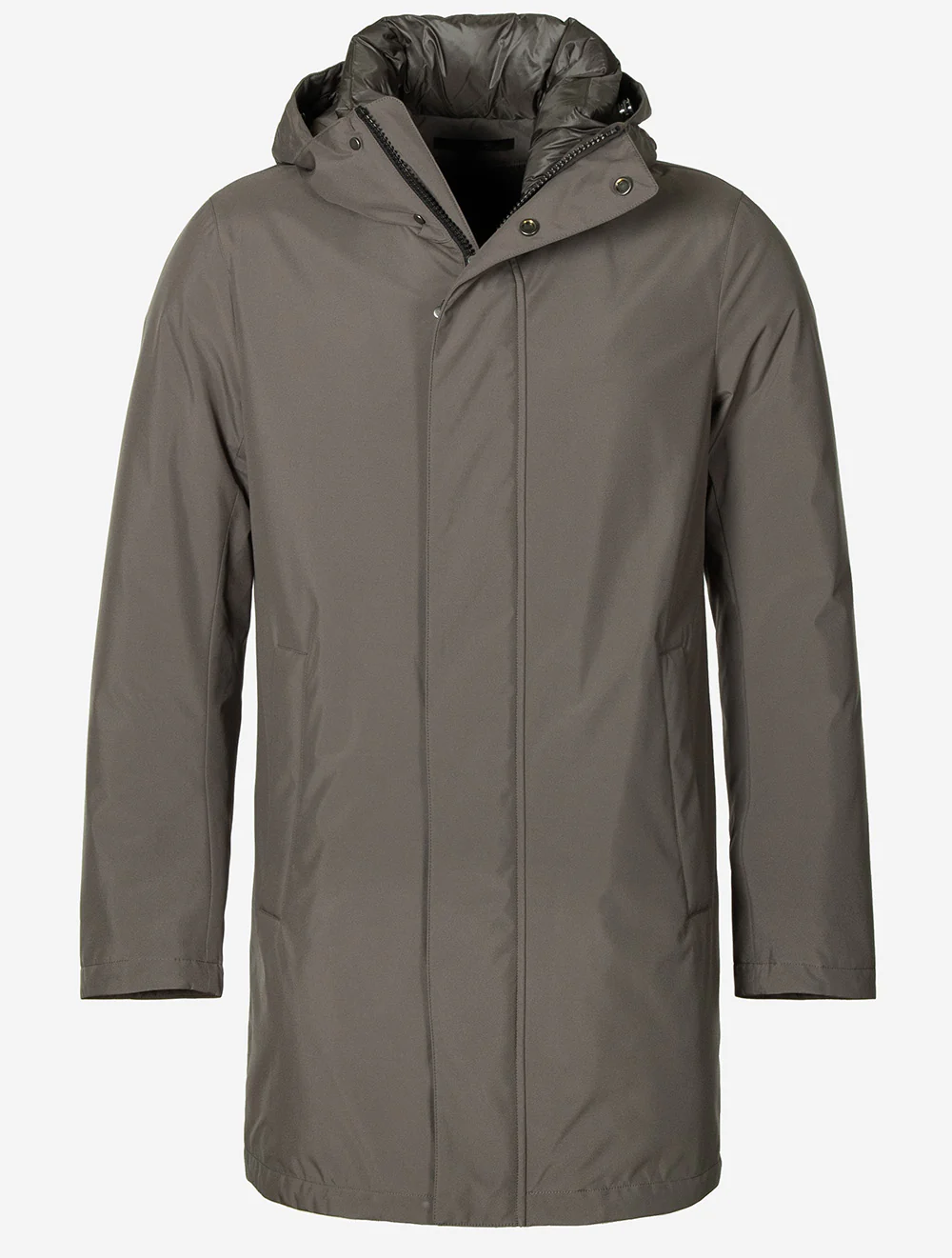 Down Coat Grey