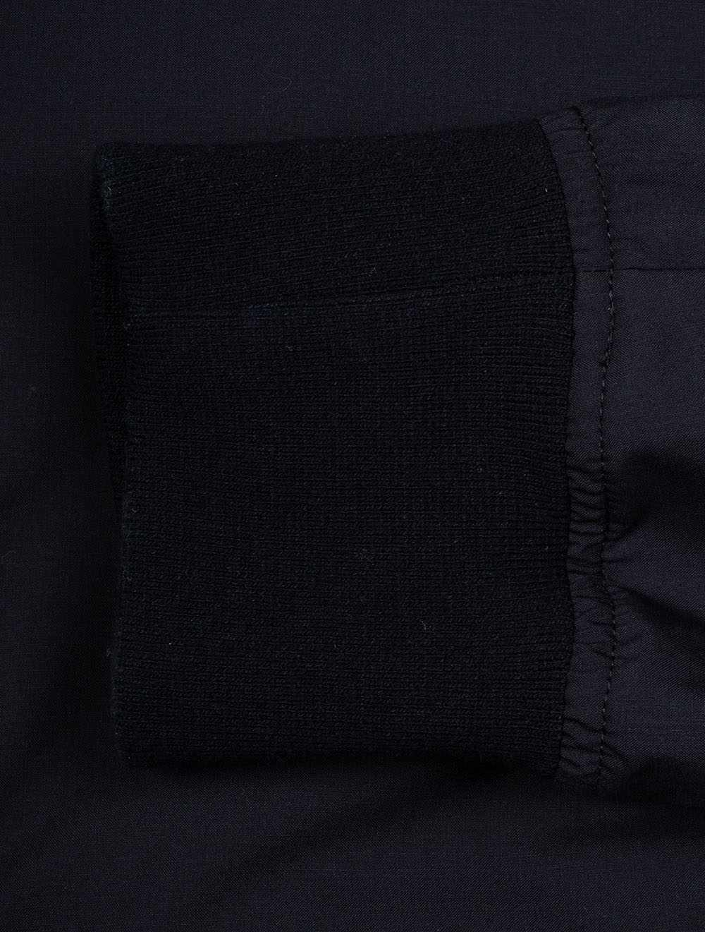 Wool Full Zip Blouson Navy - Image 6