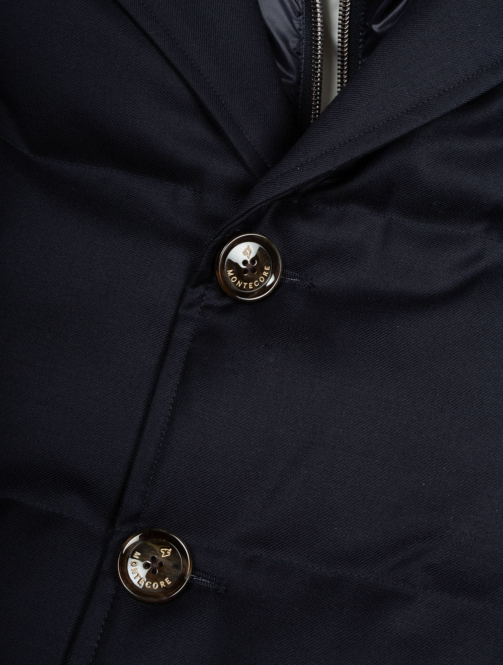 Short Down Jacket Navy - Image 6