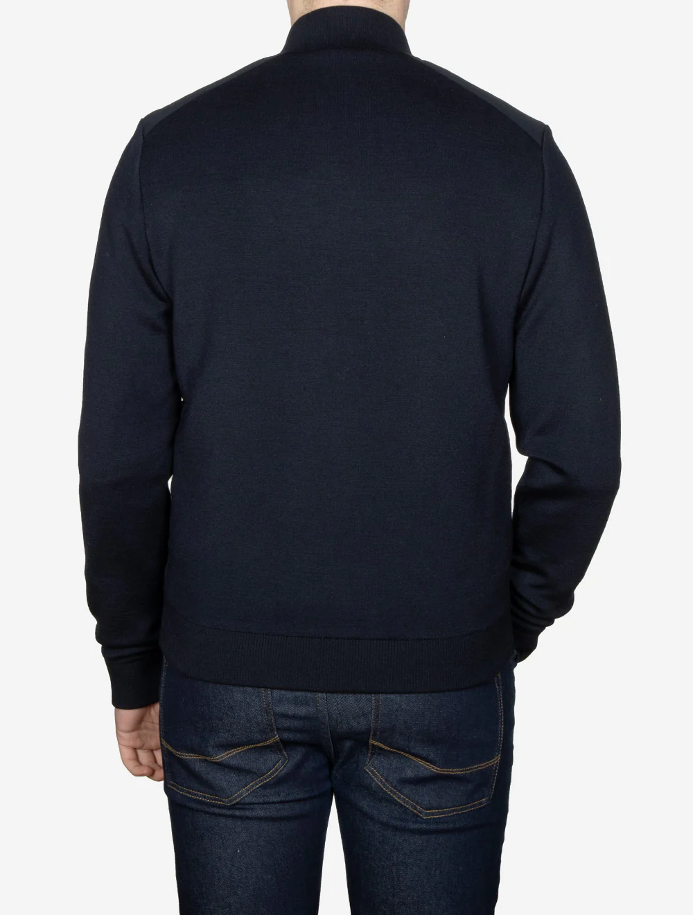 Duncan Padded Hybrid Jacket Navy - Image 3