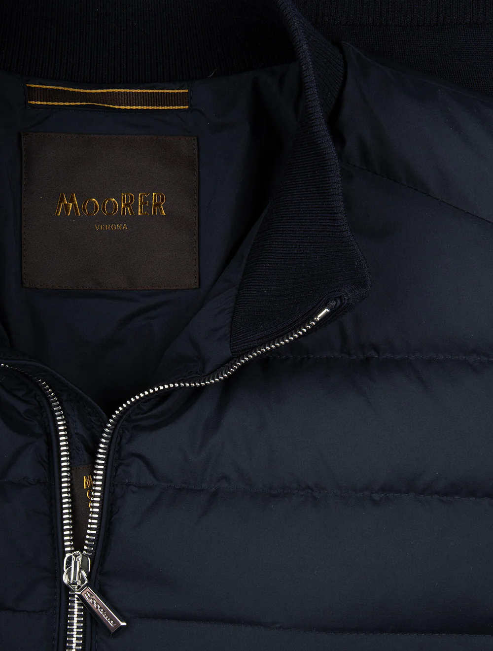 Duncan Padded Hybrid Jacket Navy - Image 4