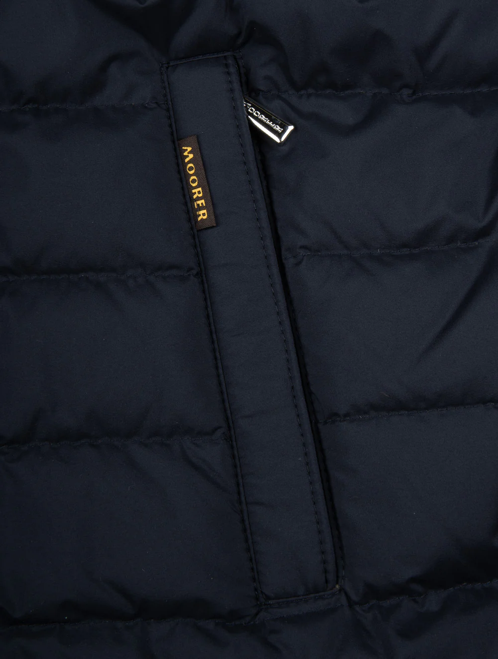 Duncan Padded Hybrid Jacket Navy - Image 8