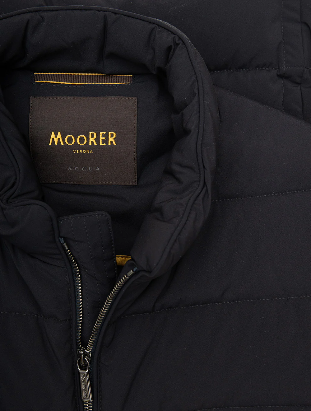 Moorer Oliver Padded Gilet Dark Blue - Image 2