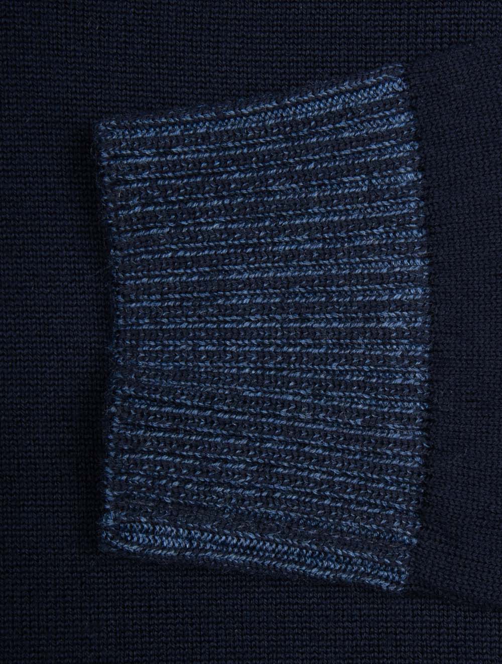 Crew Neck Sweater Navy - Image 6
