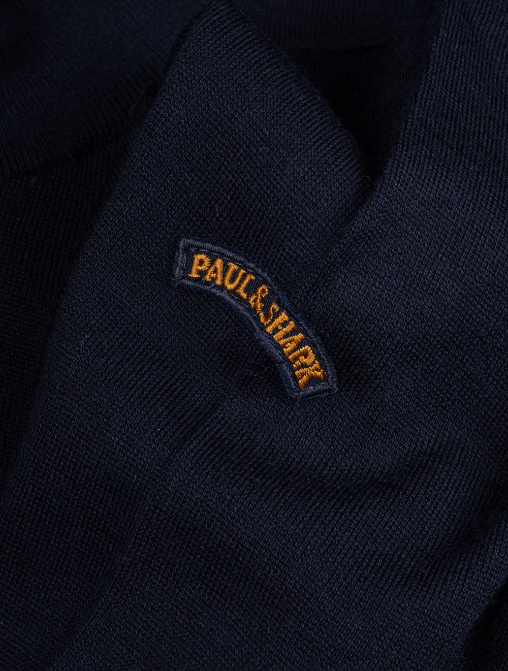 Summer Wool Half Zip Sweater Navy - Image 7