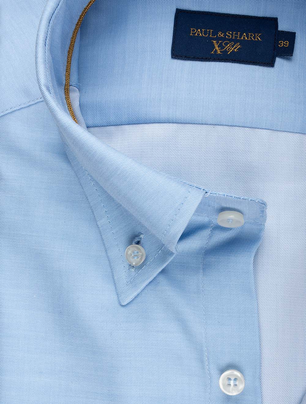 Extra Soft Cotton Microtencel Shirt Blue - Image 2